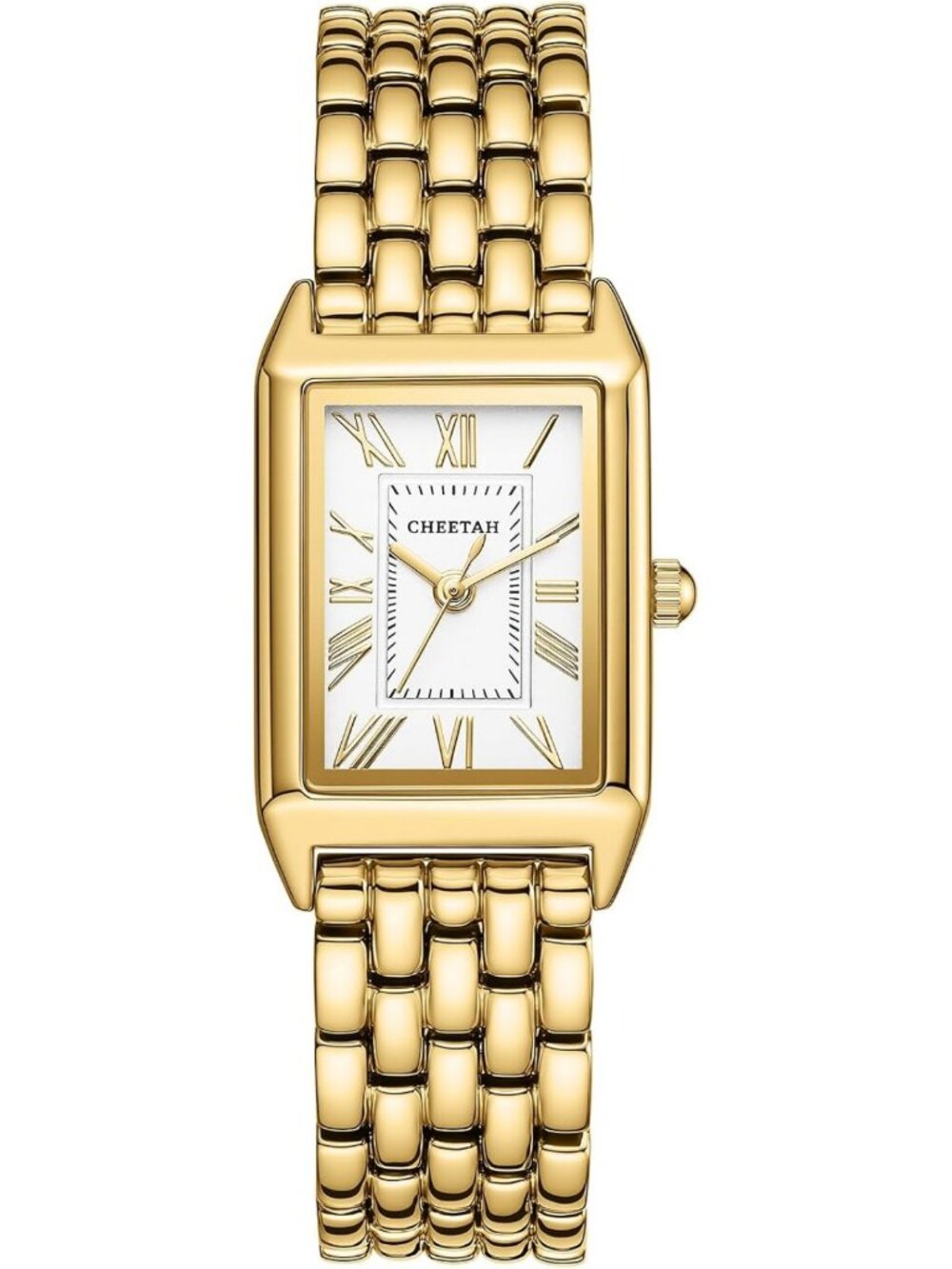 Vintage Cheetah Print Women's Bracelet Watch - Stylish, Trendy, Unique Timepiece